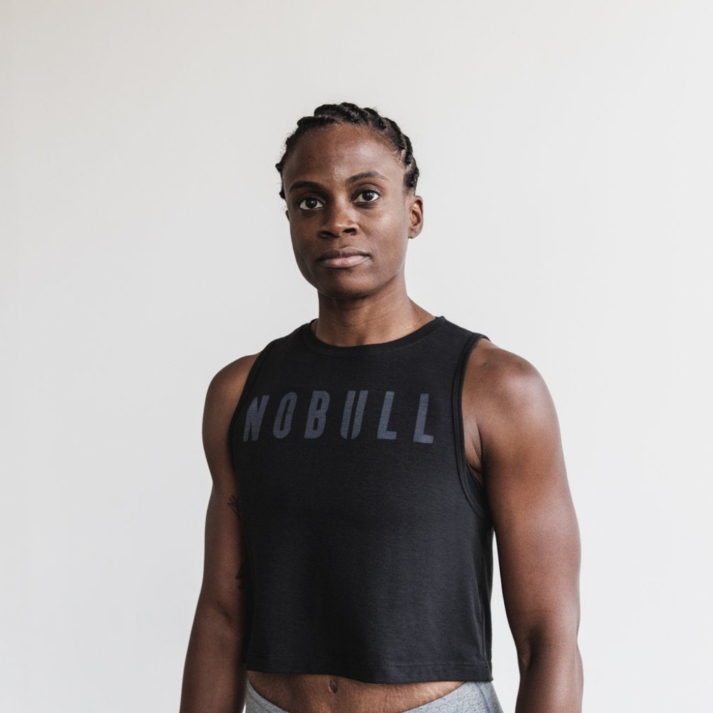 Nobull muscle crop top Small